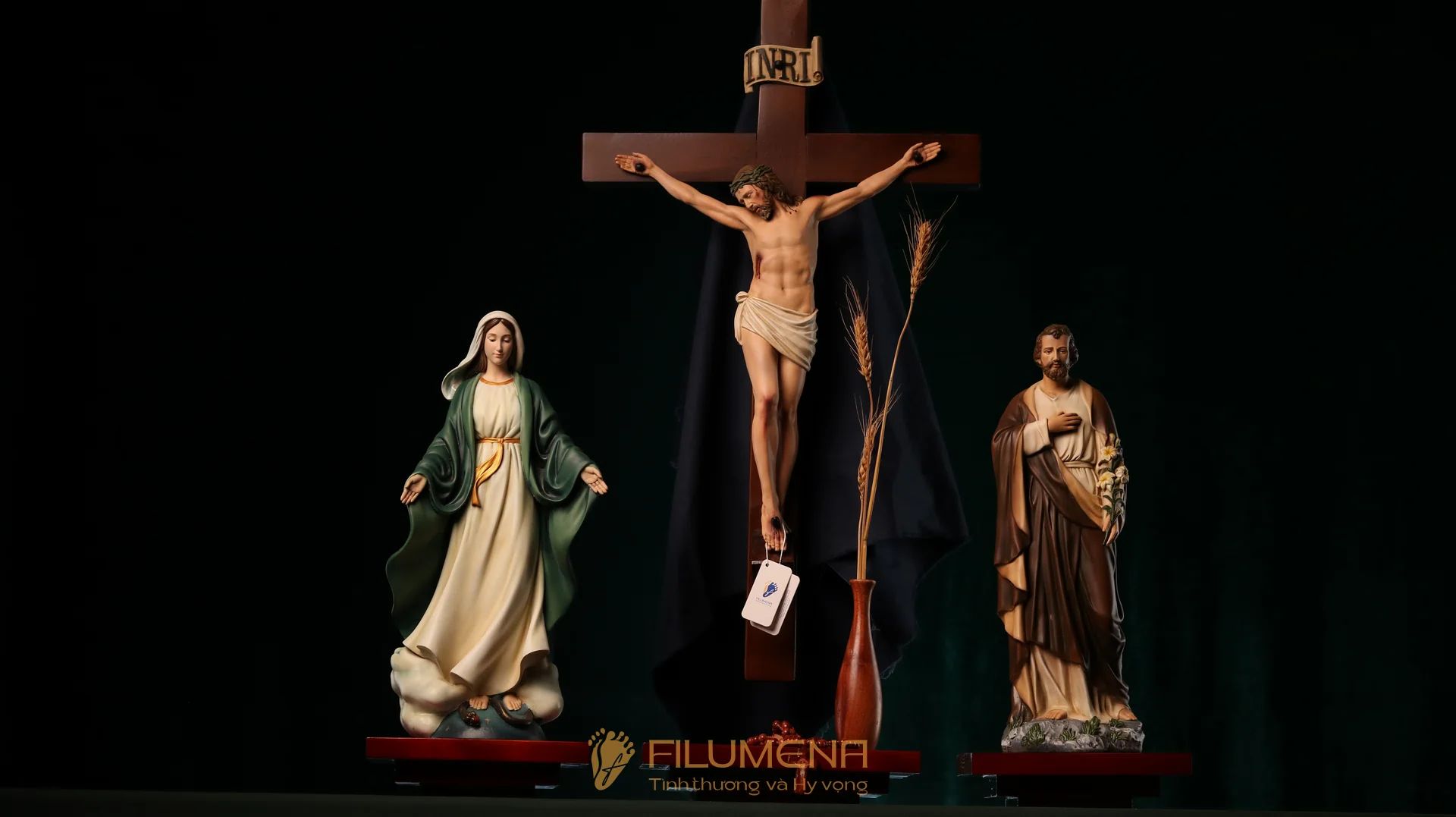 Statues catholiques créées et fabriquées par Filumena Art, fabricant and grossiste des articles religieux au Vietnam