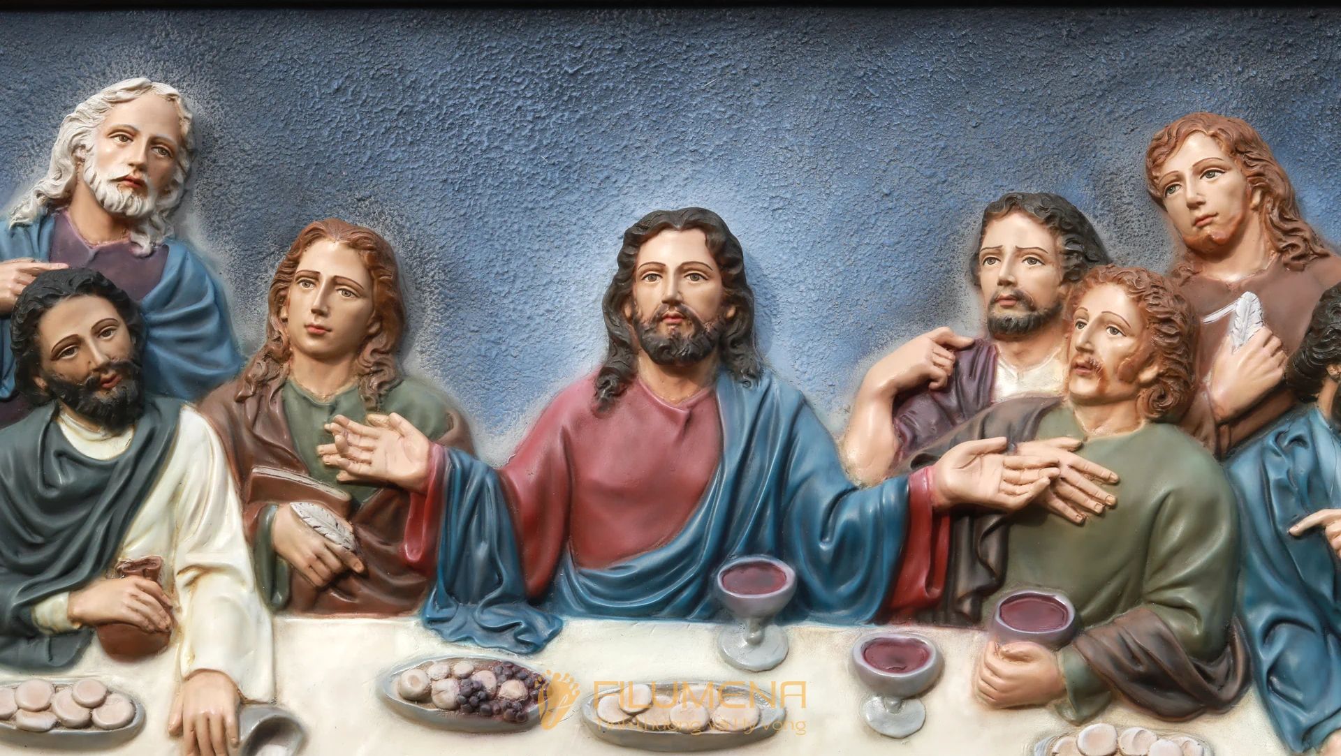 Phù điêu Bữa Tiệc Ly 150 x 75 cm