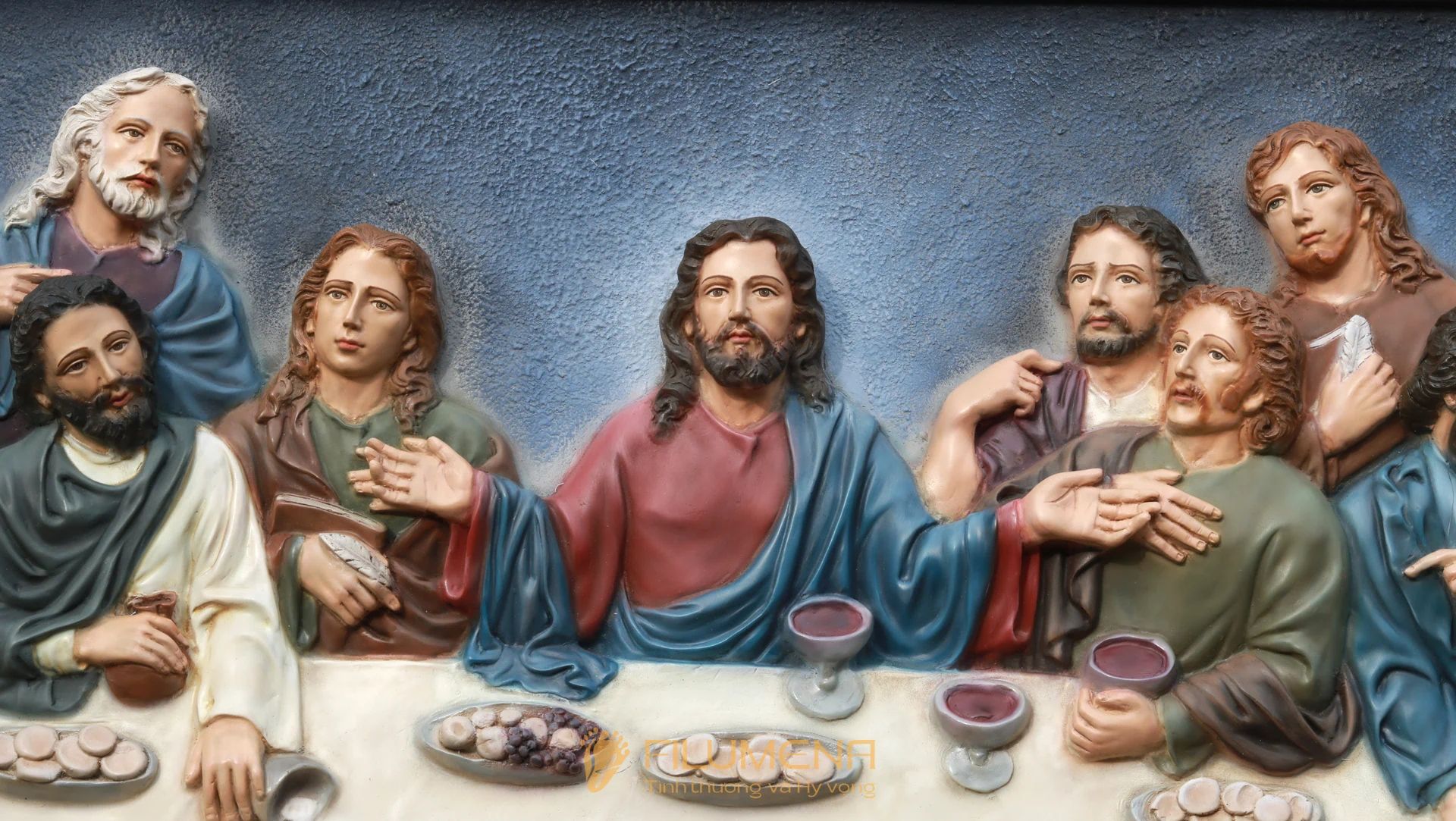 Phù điêu Bữa Tiệc Ly 150 x 75 cm