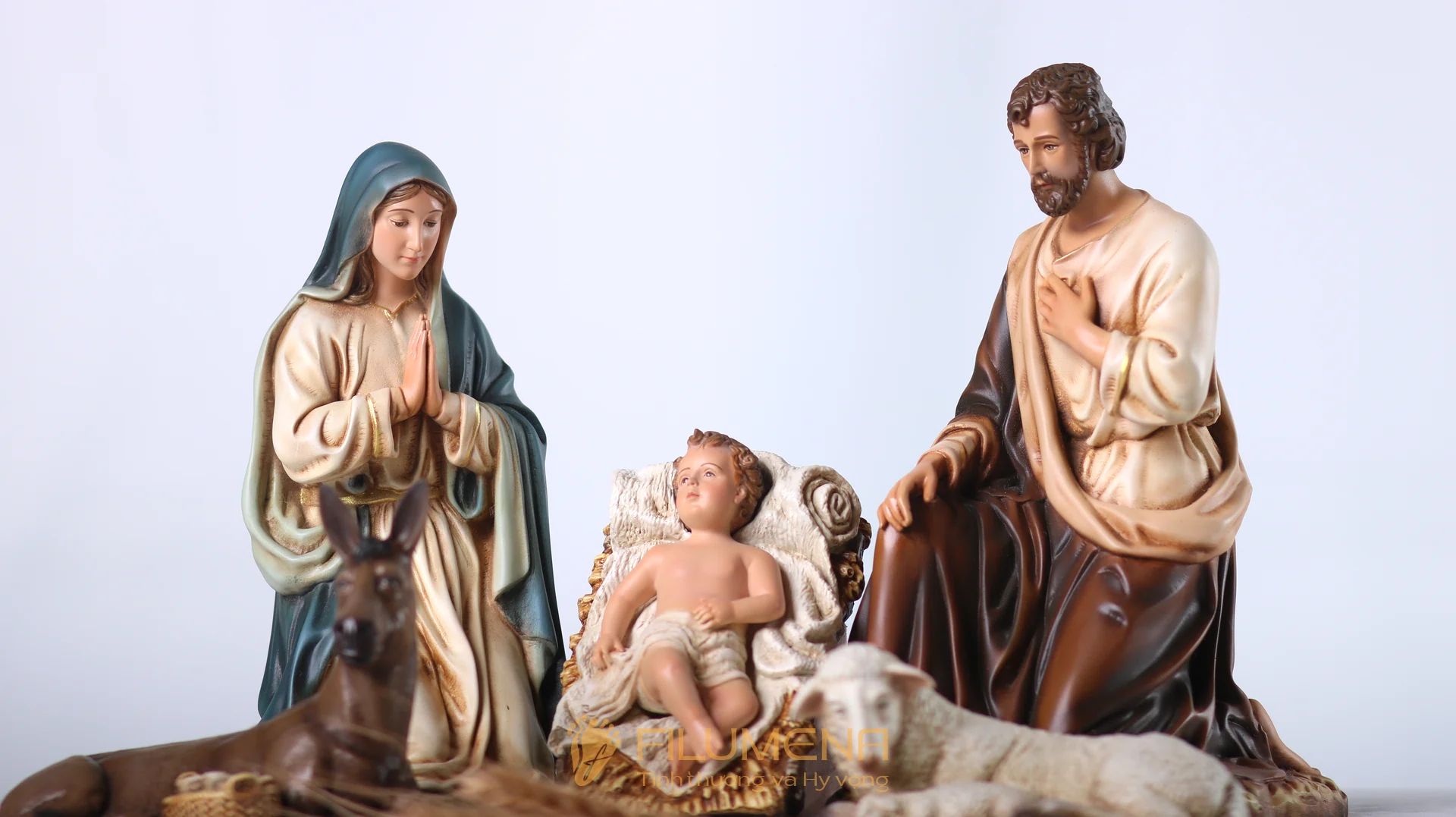 name tại VN. Tượng Công giáo Filumena là tượng của Tình thương và Hy vọng. Bản quyền các tác phẩm tượng Công giáo thuộc về Filumena Art, Cộng hòa Pháp. Filumena sáng tác và sản xuất nhiều mẫu tượng Công giáo khác như 