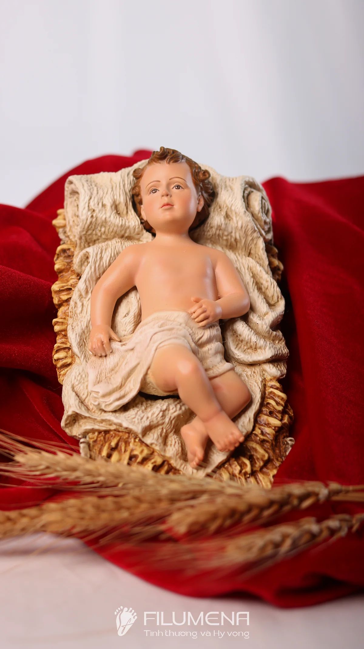 Tượng Chúa Giáng sinh của Filumena cho bộ tượng Giáng sinh cao 30 cm