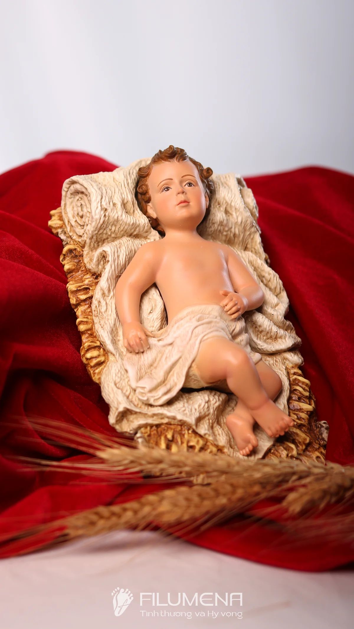 Tượng Chúa Giáng sinh của Filumena cho bộ tượng Giáng sinh cao 30 cm
