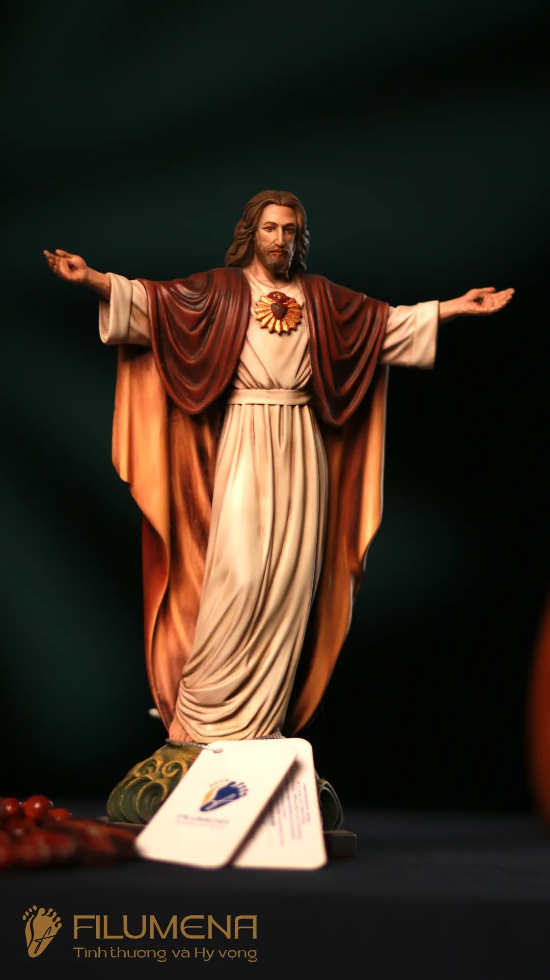 Tượng Chúa Ki-tô Vua Vũ trụ cao 20 cm, 30 cm