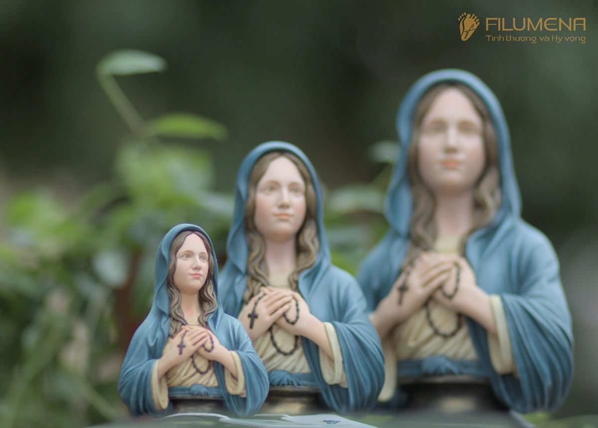 catholic statues created and manufactured by Filumena Art