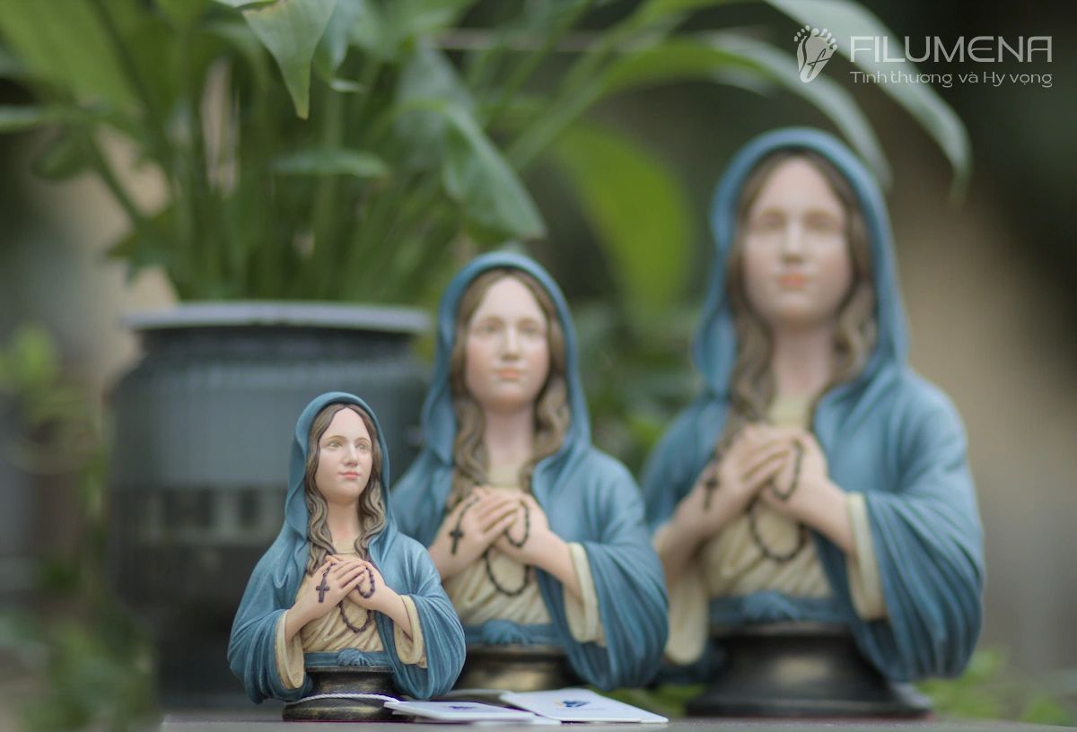 catholic statues created and manufactured by Filumena Art