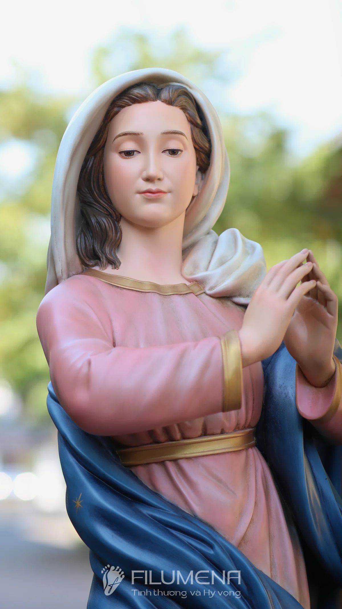catholic statues created and manufactured by Filumena Art