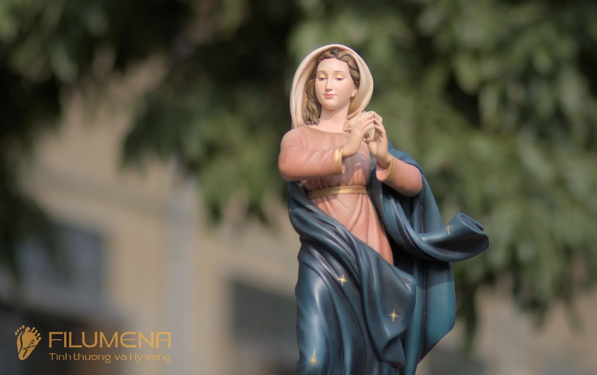 Tượng Đức Mẹ Vô Nhiễm Nguyên Tội