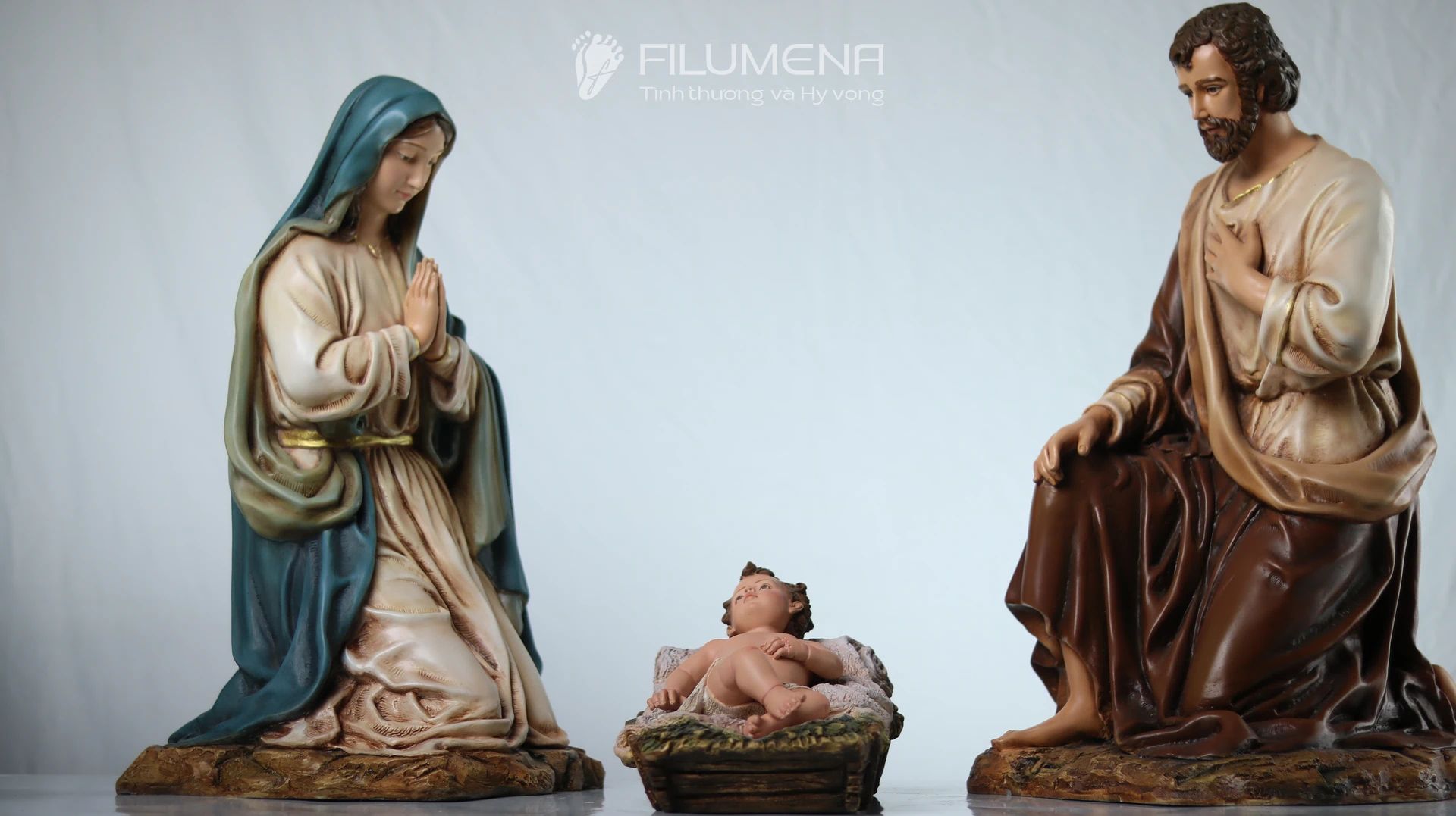 Filumena ra mắt bộ tượng Giáng Sinh mới 2025