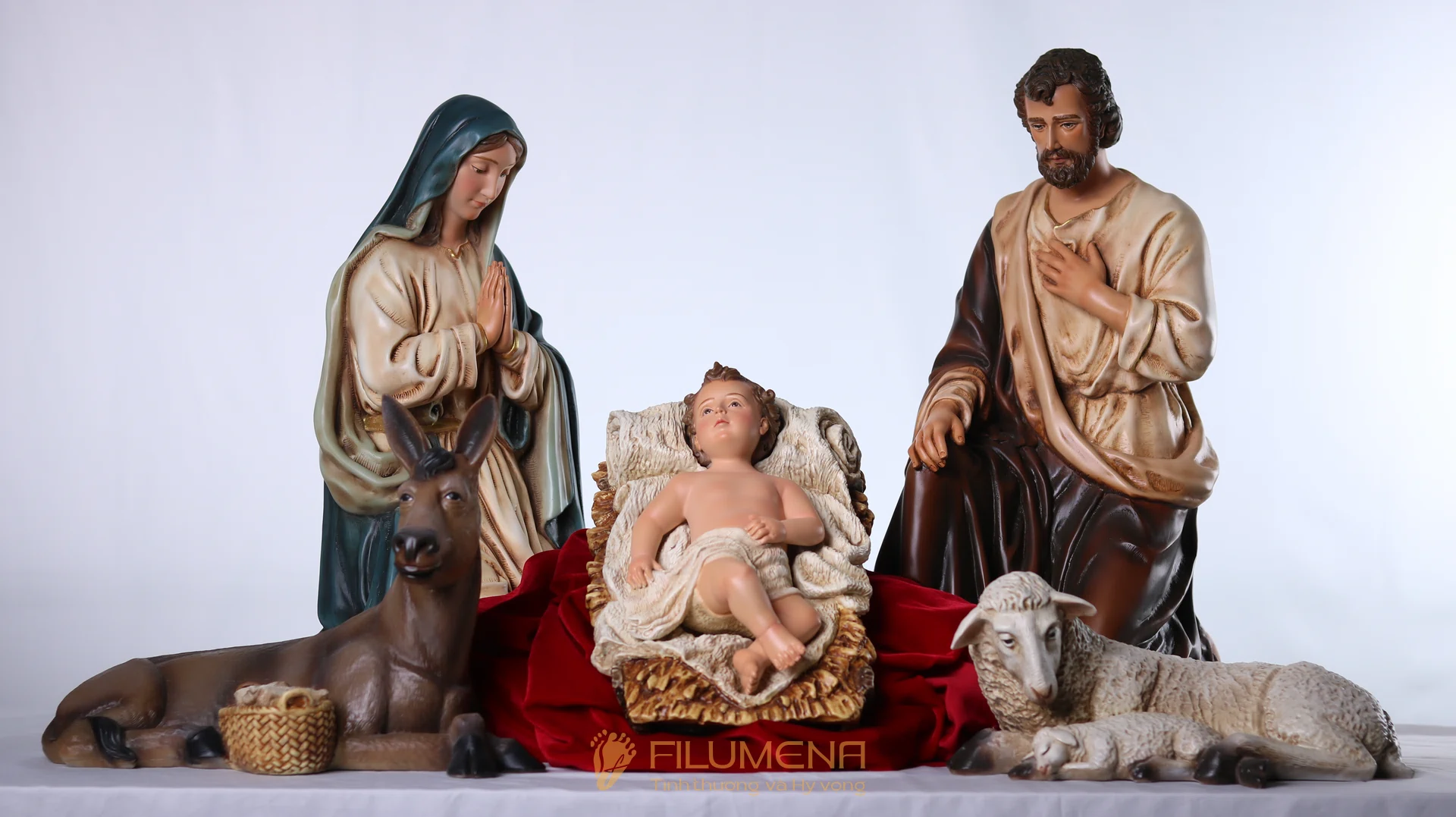 FAQ tượng Giáng Sinh – Giải đáp những thắc mắc thường gặp khi chọn mua và trưng bày tượng Filumena
