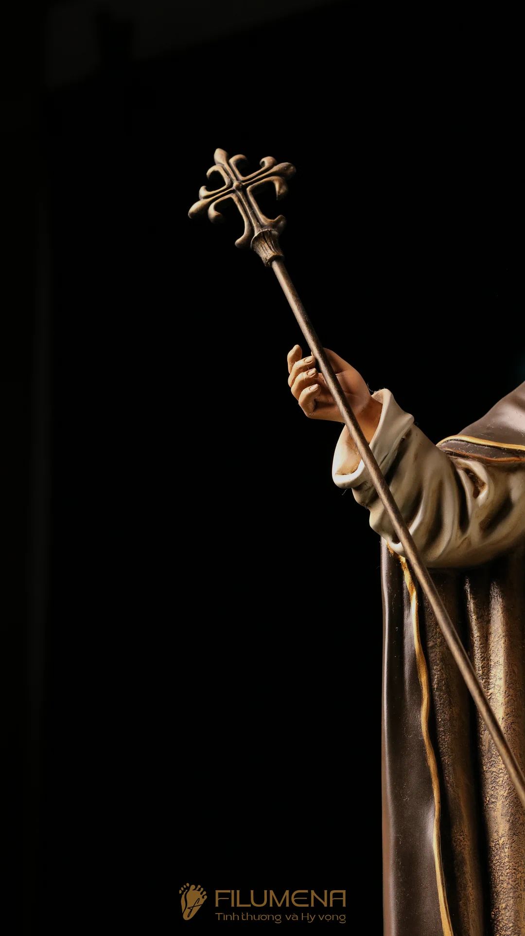 Tượng Thánh Đa Minh Mừng lễ Thánh sáng lập Dòng Giảng Thuyết