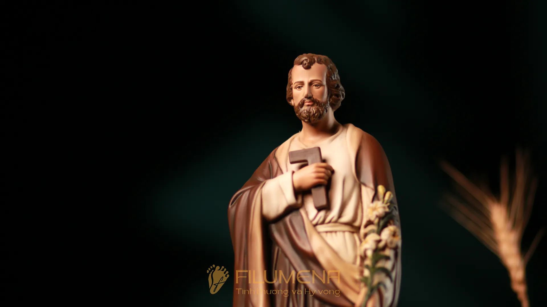 name tại VN. Tượng Công giáo Filumena là tượng của Tình thương và Hy vọng. Bản quyền các tác phẩm tượng Công giáo thuộc về Filumena Art, Cộng hòa Pháp. Filumena sáng tác và sản xuất nhiều mẫu tượng Công giáo khác như 