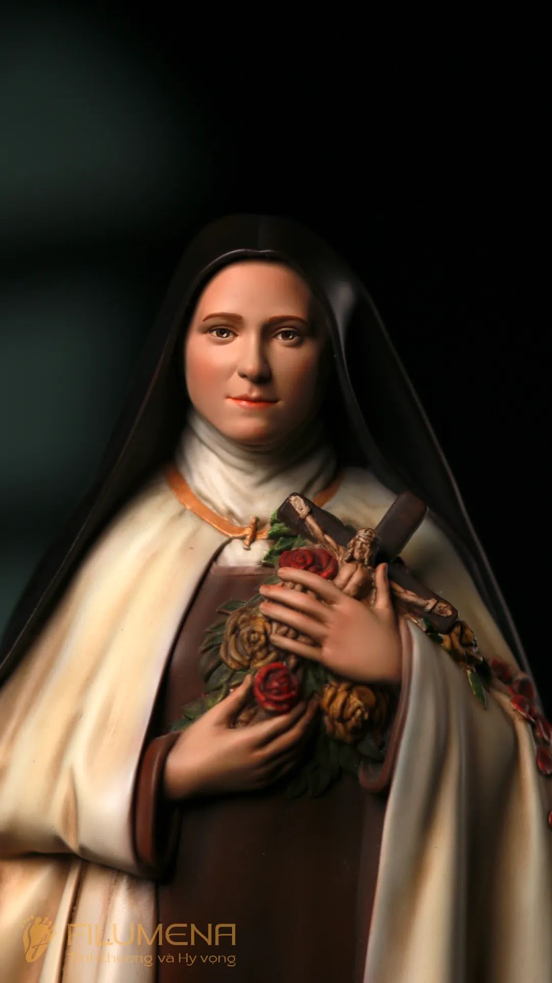 statues catholiques créées et fabriquées par Filumena Art